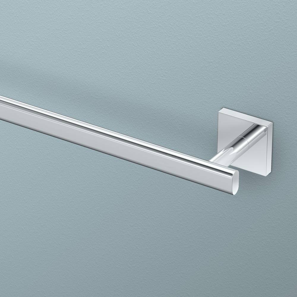 Gatco Form 24 in. Towel Bar in Chrome