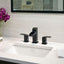 Pfister Kenzo 8 in. Widespread 2-Handle Bathroom Faucet in Matte Black