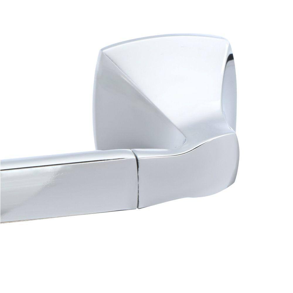 MOEN Voss Pivoting Double Post Toilet Paper Holder in Chrome