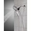 Delta In2ition 4-Spray Patterns 1.75 GPM 6 in. Wall Mount Dual Shower Heads in Chrome