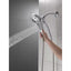 Delta In2ition 5-Spray Patterns 2.5 GPM 6.25 in. Wall Mount Dual Shower Heads in Lumicoat Chrome