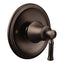 MOEN Dartmoor Posi-Temp Single-Handle Wall-Mount Shower Only Faucet Trim Kit in Oil Rubbed Bronze (Valve Not Included)