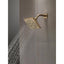 Delta Pivotal 5-Spray Patterns 1.75 GPM 5.81 in. Wall Mount Fixed Shower Head with H2Okinetic in Lumicoat Champagne Bronze