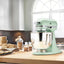 KitchenAid Artisan 5 Qt. 10-Speed Pistachio Green Stand Mixer with Flat Beater, Wire Whip and Dough Hook Attachments