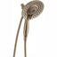 Delta In2ition 5-Spray Patterns 1.75 GPM 6.81 in. Wall Mount Dual Shower Heads in Champagne Bronze