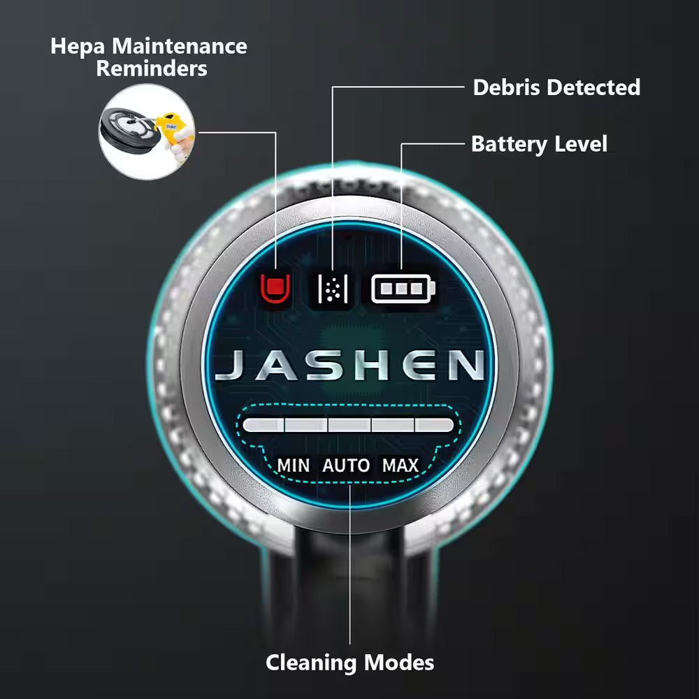 JASHEN V18 Cordless Stick Vacuum Cleaner Lightweight 4 in 1 for Multi-floor