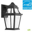 Progress Lighting Endorse LED Collection 1-Light Textured Black Clear Glass New Traditional Outdoor Small Wall Lantern Light