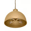 Hampton Bay Tallulah 4-Light Gold Pendant Hanging Light, Dome Kitchen Pendant Lighting