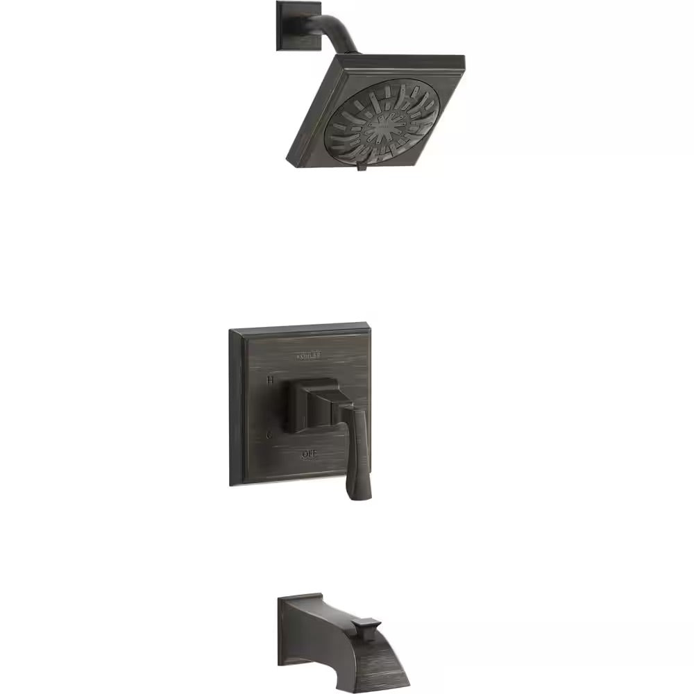KOHLER Kallan RiteTemp SingleHandle 3Spray Tub and Shower Faucet in