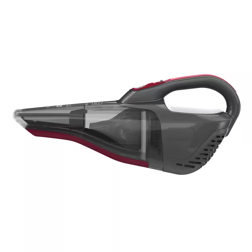 BLACK+DECKER Dustbuster QuickClean Cordless 12-Volt 1.8-Cup Handheld Car Vacuum with Motorized Upholstery Brush