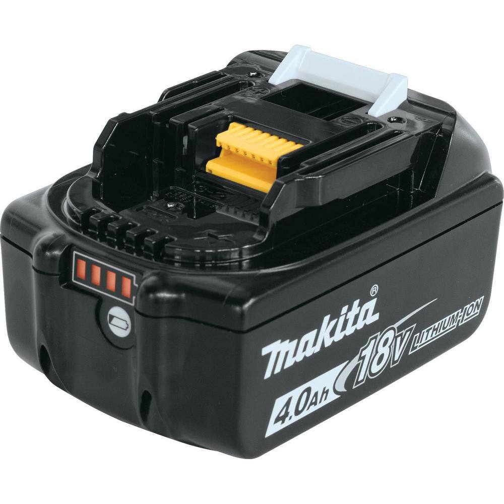 Makita 18-Volt LXT Lithium-ion Compact Handheld Brushless Cordless Vacuum Kit, 2.0Ah w/ bonus 18V 4.0Ah LXT Lithium-Ion Battery