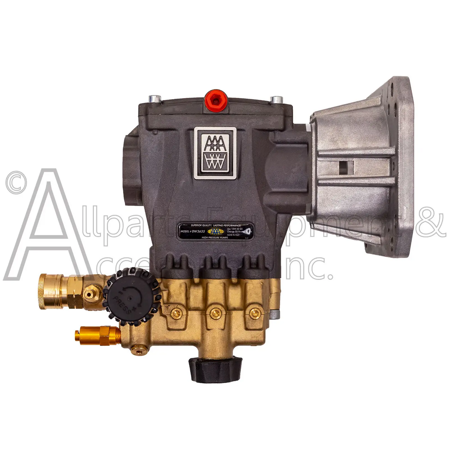DW3635 Horizontal Triplex Pump 3600 Psi 3.5 Gpm By Aaa