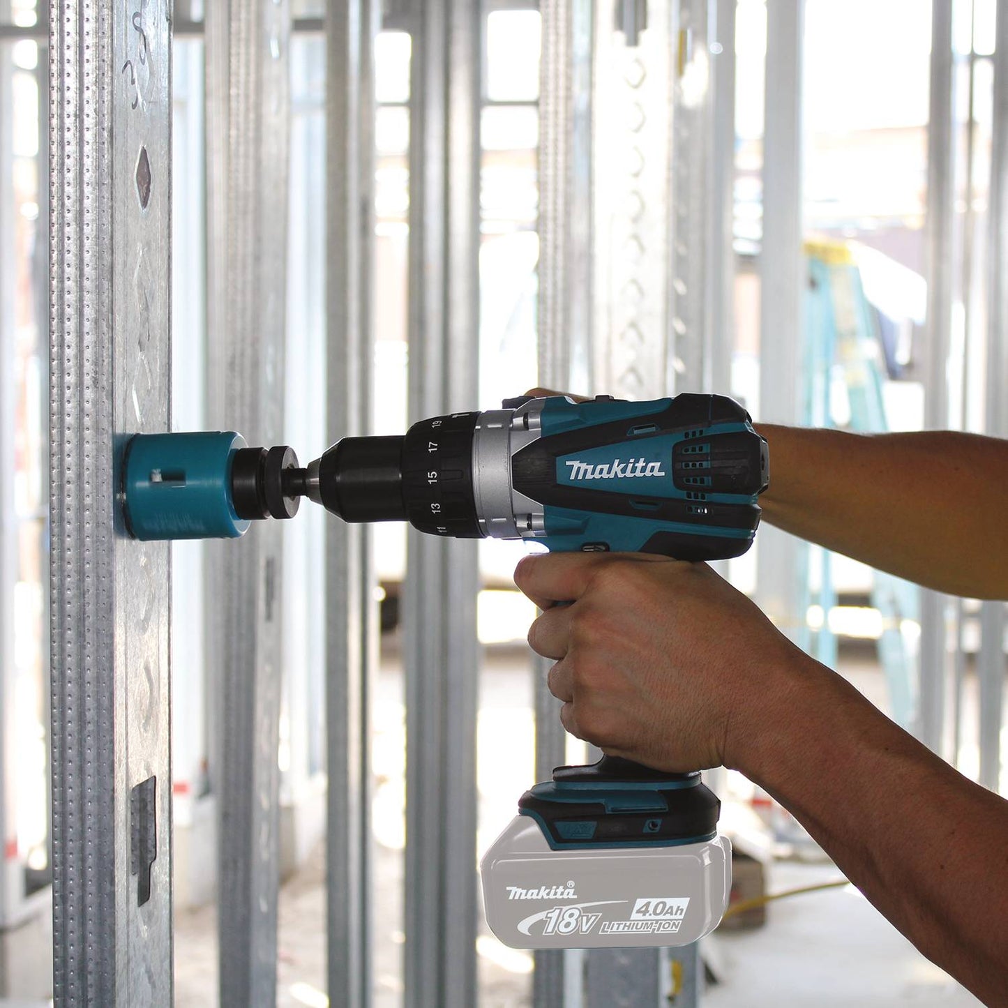 Makita 18V LXT Lithium-Ion 1/2 in. Cordless Hammer Driver/Drill (Tool-Only)