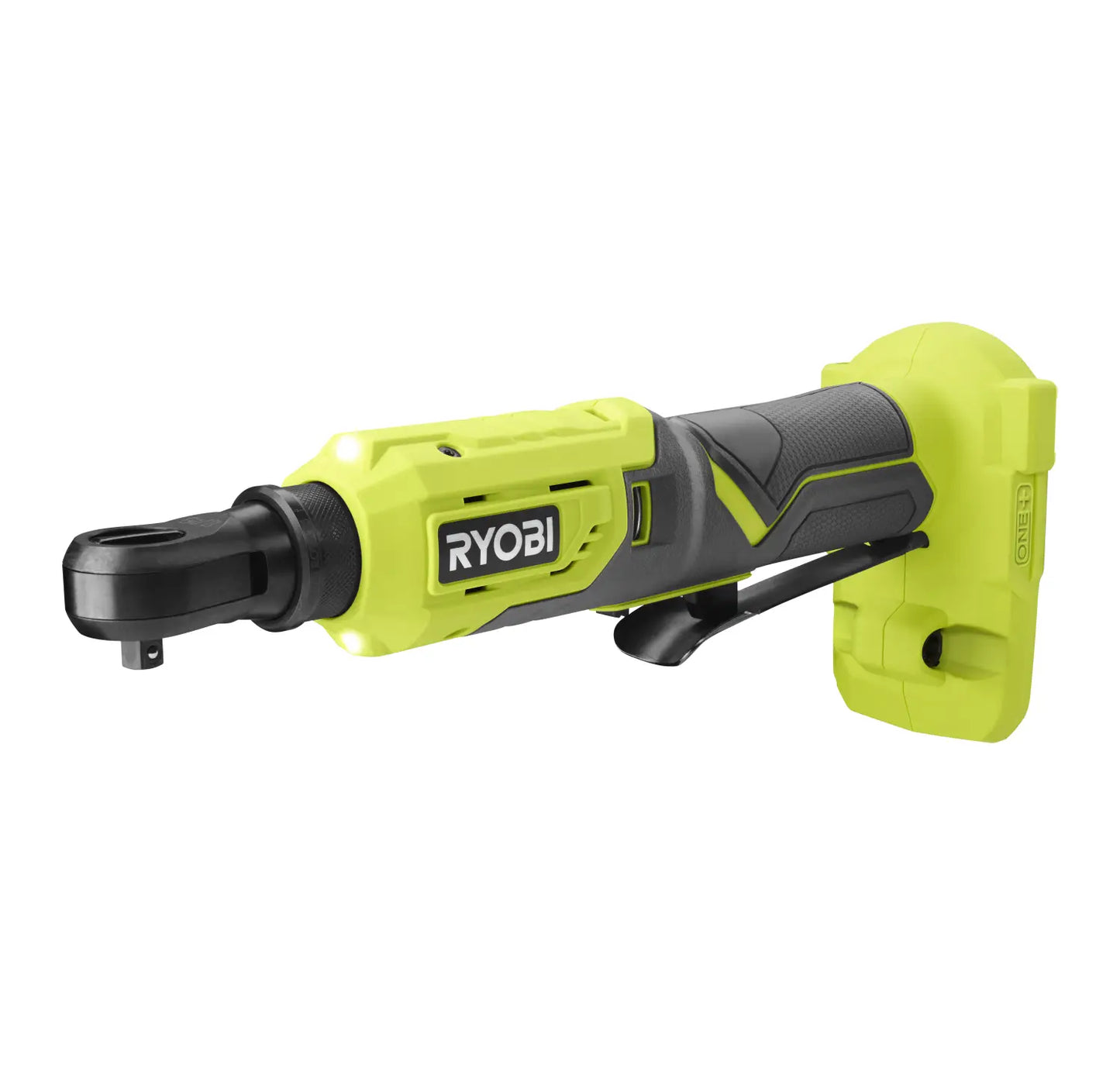 RYOBI ONE+ 18V Cordless /8 in. 4-Position Ratchet (Tool Only)