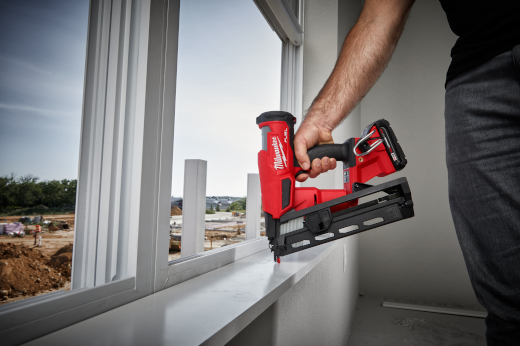 Milwaukee M18 FUEL 18-Volt Lithium-Ion Brushless Cordless Gen II 16-Gauge Angled Finish Nailer (Tool-Only)