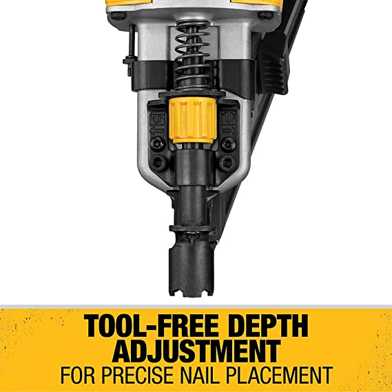 DEWALT 20V MAX Lithium-Ion Cordless Brushless 2-Speed 30° Paper Collated Framing Nailer with 4.0Ah Battery and Charger