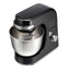 Hamilton Beach 4 qt. 7-speed Black Stand Mixer with Dough Hook, Whisk and Flat Beater Attachments