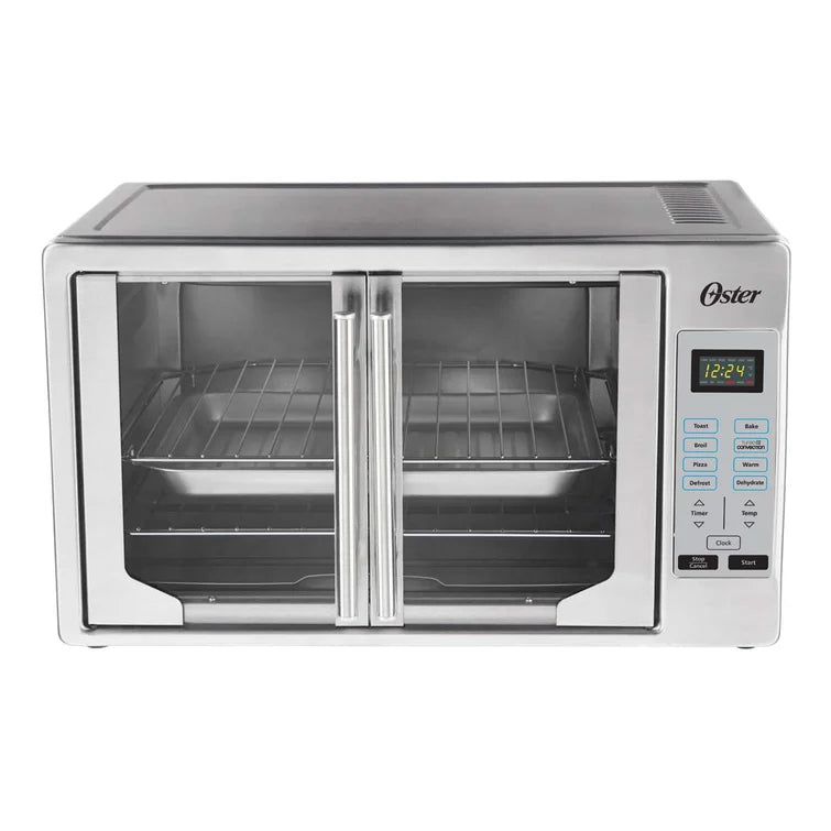 Oster Silver Countertop Digital French Door Convection Oven