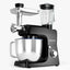 Costway 800W 7 qt. . 6-Speed Black Stainless Steel Multi-Functional Stand Mixer Meat Grinder Sausage Stuffer Juice Blender