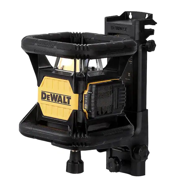 DEWALT 20V MAX Lithium-Ion 250 ft. Green Self-Leveling Rotary Laser Level with 2.0Ah Battery, Charger, and TSTAK Case
