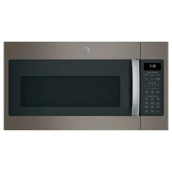 GE 1.9 cu. ft. Over the Range Microwave in Slate with Sensor Cooking, Fingerprint Resistant