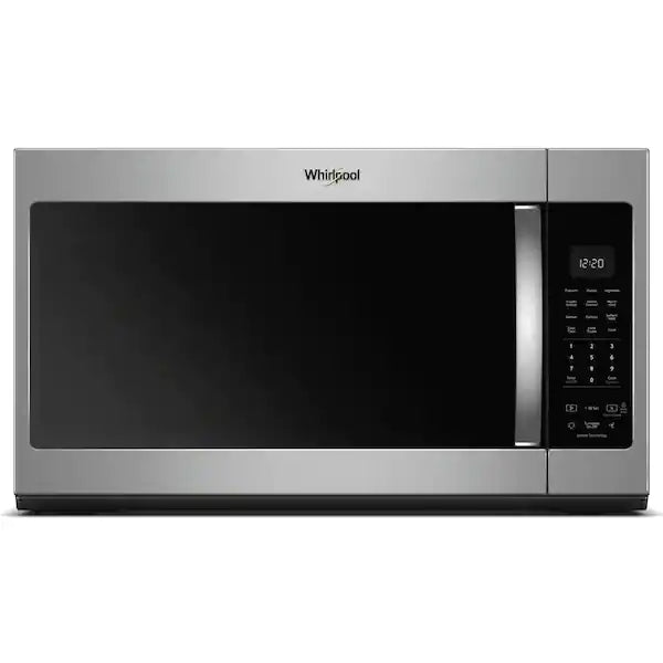 Whirlpool 1.9 cu. ft. Over the Range Microwave in Fingerprint Resistant Stainless Steel with Sensor Cooking