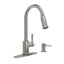 MOEN Indi Single-Handle Pull-Down Sprayer Kitchen Faucet with Reflex and Power Clean in Spot Resist Stainless