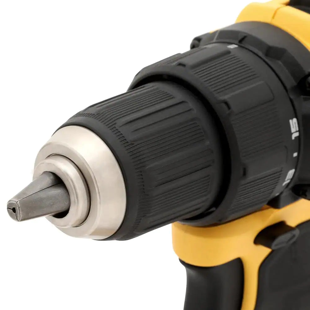 DEWALT ATOMIC 20V MAX Cordless Brushless Compact 1/2 in. Drill/Driver, (2) 20V 1.3Ah Batteries, Charger and Bag