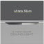 NEXT GLOW Ultra Slim Luxurious Edge-Lit 5 in. Square Black Ceiling Light 4000K LED Easy Installation Flush Mount (1-Pack)