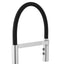 Glacier Bay Statham Single-Handle Rubber Hose Spring Neck Kitchen Faucet with TurboSpray and FastMount in Chrome