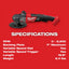 Milwaukee M18 FUEL 18V Lithium-Ion Brushless Cordless 7 in. Variable Speed Polisher (Tool-Only)