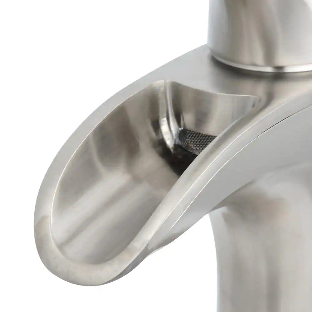 Pfister Brea 4 in. Centerset Single-Handle Bathroom Faucet in Brushed Nickel