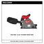 Milwaukee M18 FUEL 18-Volt Lithium-Ion Cordless Brushless 6-1/2 in. Plunge Cut Track Saw (Tool-Only)
