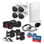 Swann 8-Channel AC Powered 4K UHD 1TB PoE Cat5 NVR Security Camera System with 4 Wi-Fi Bullet Cameras