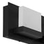 Home Decorators Collection Alberson 18.1 in. W 3-Light Matte Black with Frosted Acrylic Integrated LED Vanity Light Bar