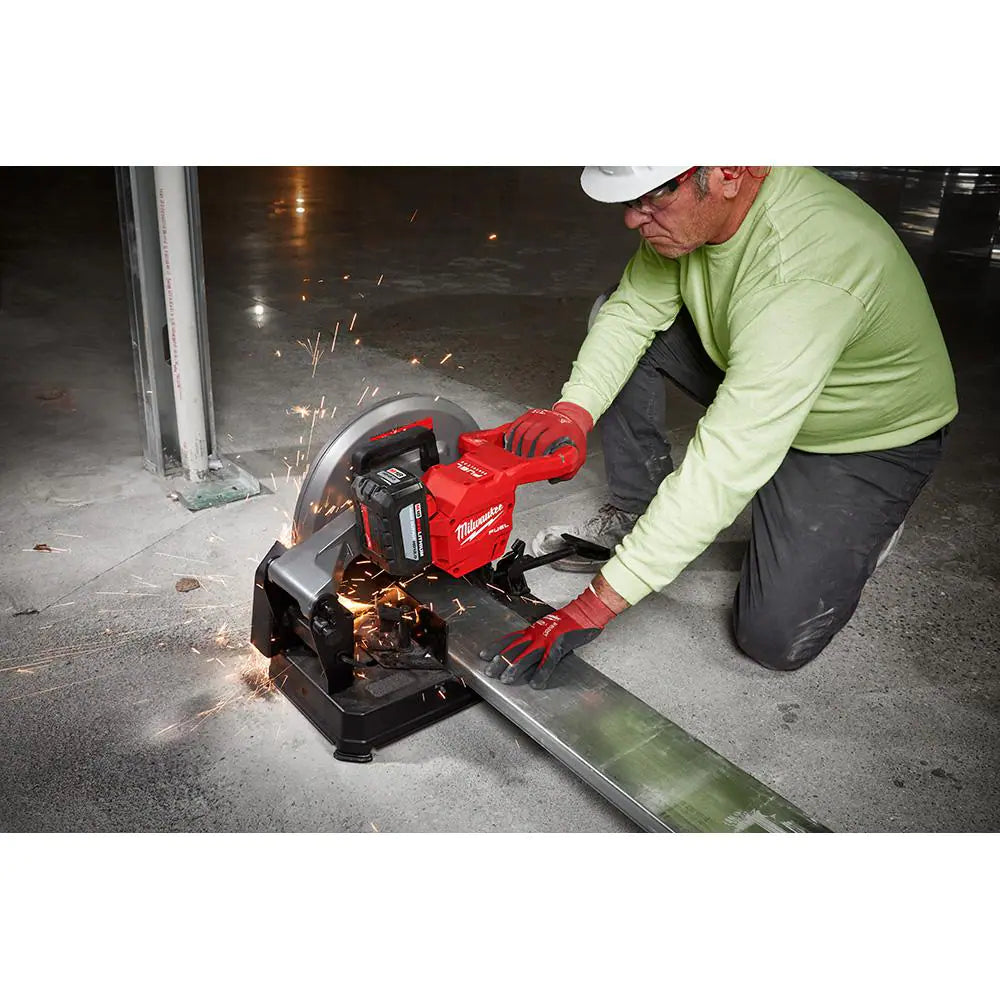 Milwaukee M18 FUEL 18-Volt Lithium-Ion Brushless Cordless 14 in. Abrasive Cut-Off Saw (Tool-Only)