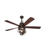 Westinghouse Stella Mira 52 in. Indoor Oil Rubbed Bronze Ceiling Fan with Remote Control