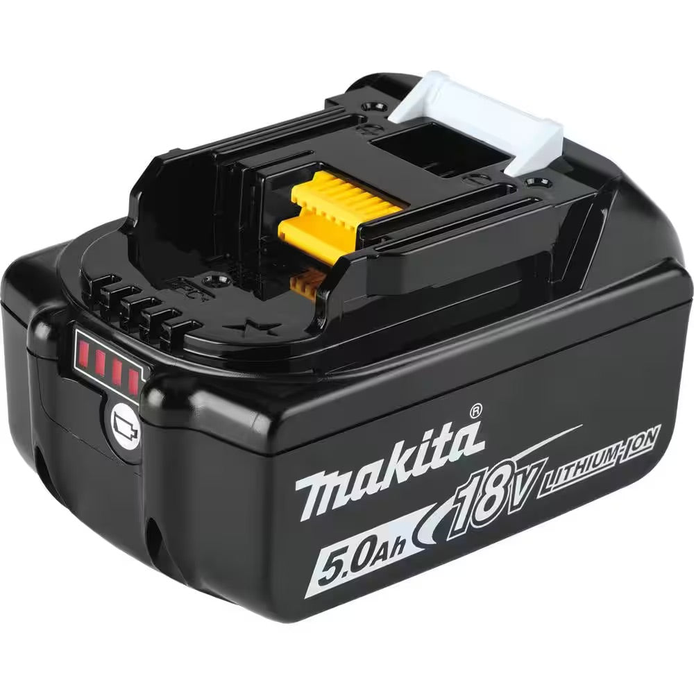 Makita 18V LXT Lithium-Ion Battery and Rapid Optimum Charger Starter Pack (5.0Ah)
