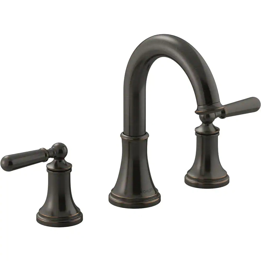 KOHLER Capilano 8 in. Widespread 2-Handle Bathroom Faucet in Oil-Rubbed Bronze