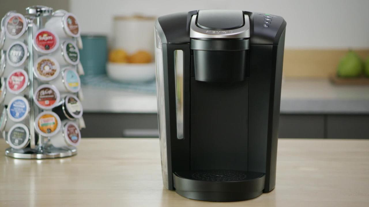 Keurig K-Select Matte Black Single Serve Coffee Maker with Automatic Shut-Off