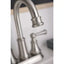 MOEN Brecklyn 4 in. Centerset 2-Handle Bathroom Faucet in Spot Resist Brushed Nickel