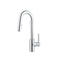 Pfister Stellen Single-Handle Bar Faucet with Pull-Down Sprayer in Polished Chrome