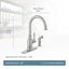 MOEN Noell Single-Handle Standard Kitchen Faucet with Side Sprayer in Spot Resist Stainless