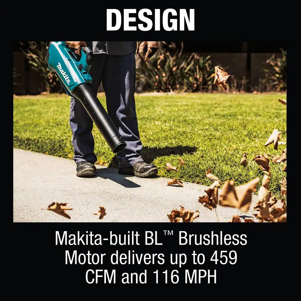 Makita 116 MPH 459 CFM 18-Volt LXT Lithium-Ion Brushless Cordless Blower (Tool-Only)