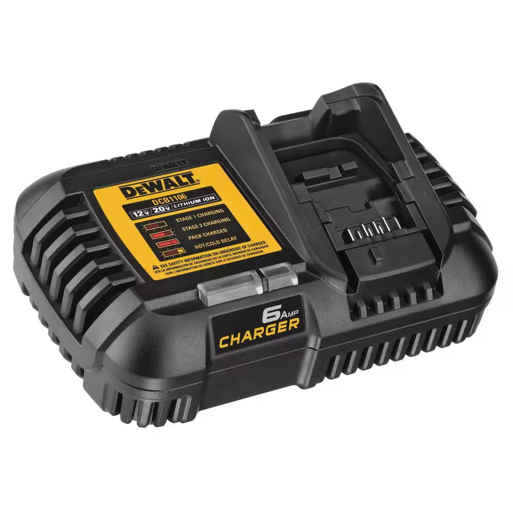 DEWALT 20V MAX Cordless Brushless 1/2 in. Hammer Drill/Driver with FLEXVOLT ADVANTAGE and (1) FLEXVOLT 6.0Ah Battery