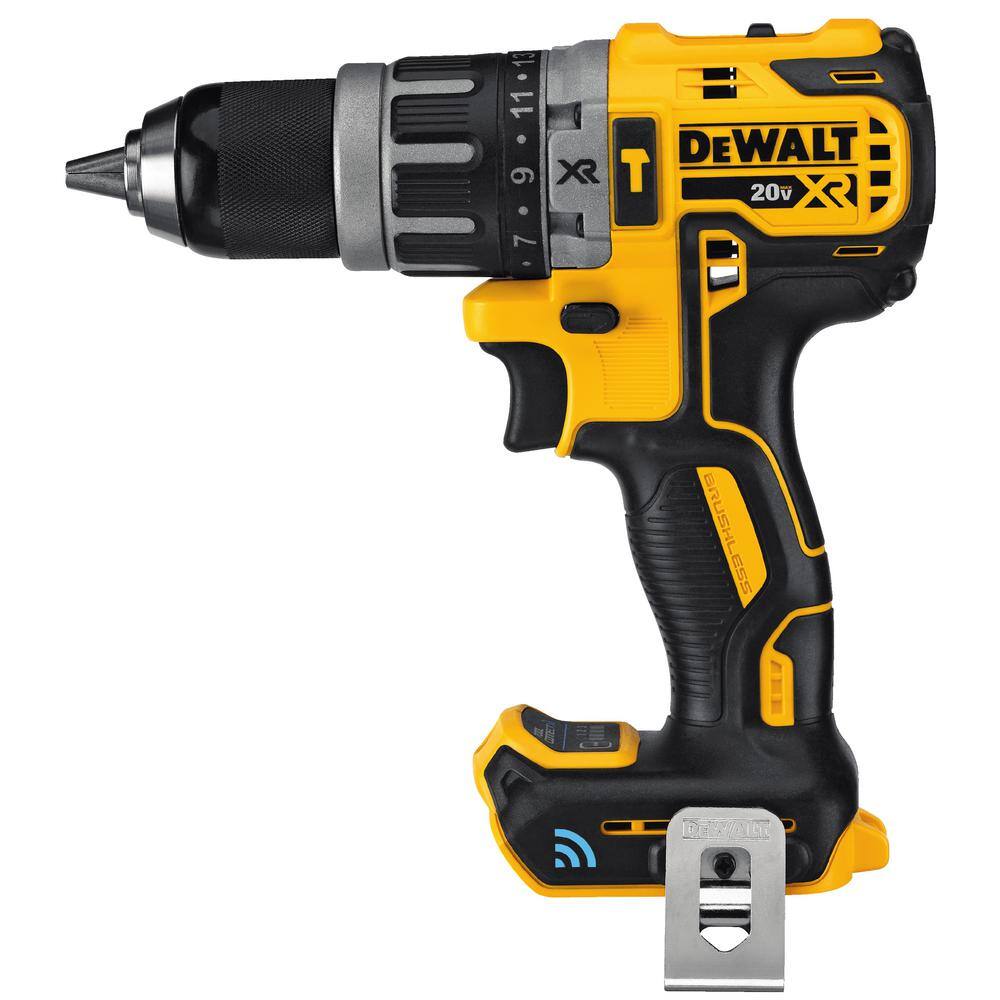 DEWALT 20V MAX XR with Tool Connect Cordless Compact 1/2 in. Hammer Drill (Tool Only)