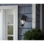 Home Decorators Collection Wilkerson 1-Light Black Outdoor Wall Lantern Sconce