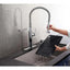 KOHLER Sous Pro-Style Single-Handle Pull-Down Sprayer Kitchen Faucet in Chrome