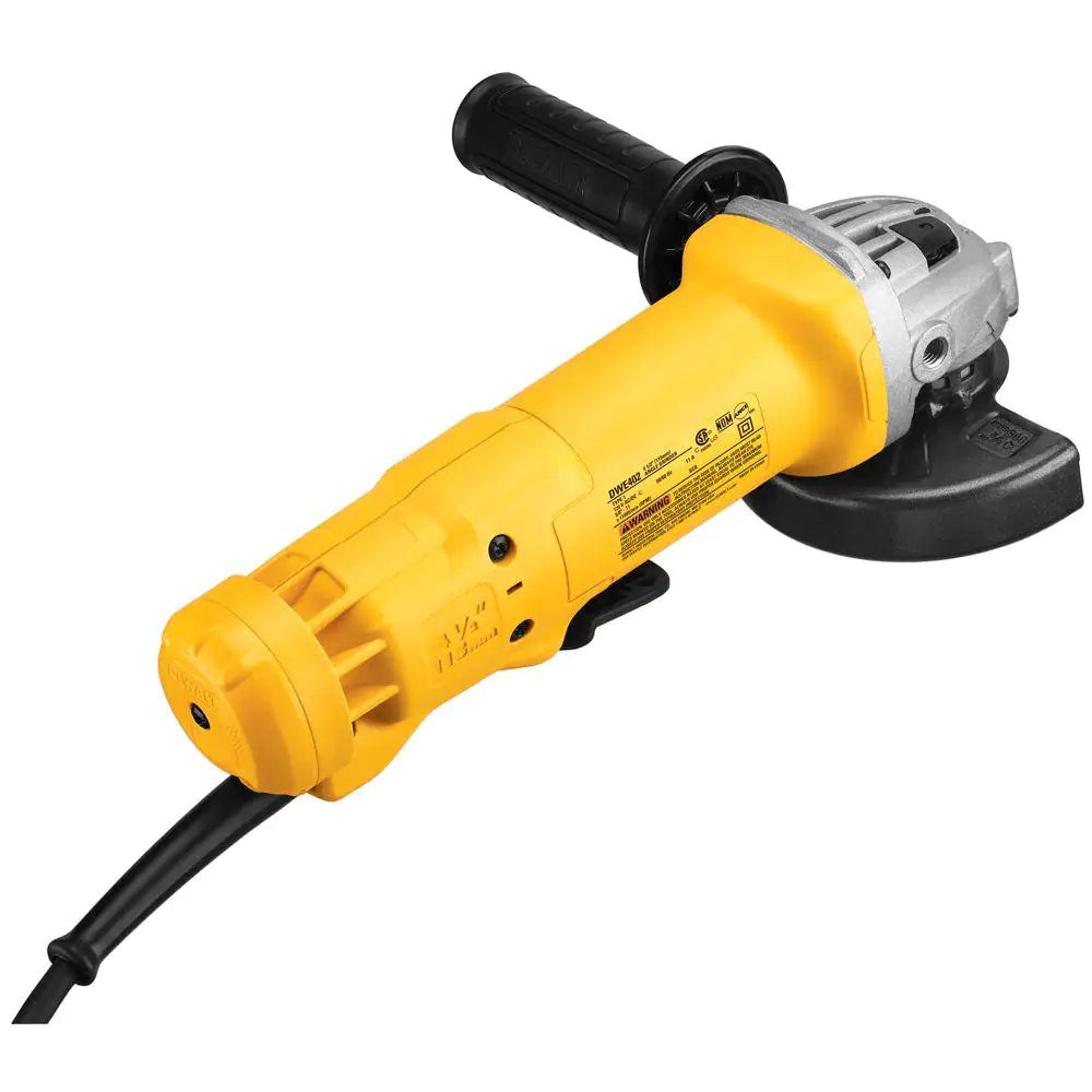 DEWALT 11 Amp Corded 4.5 in. Small Angle Grinder