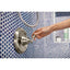 MOEN Attract with Magnetix Single-Handle 6-Spray 5.5 in. Shower Faucet in Spot Resist Brushed Nickel (Valve Included)